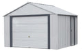 Arrow Vinyl Murryhill 12x31 Garage Steel Storage Shed Kit (BGR1231FG) - Arrow - Ambient Home