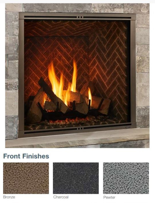 Majestic 42 Marquis See-Through Direct Vent Gas Fireplace - Fireplace Deals
